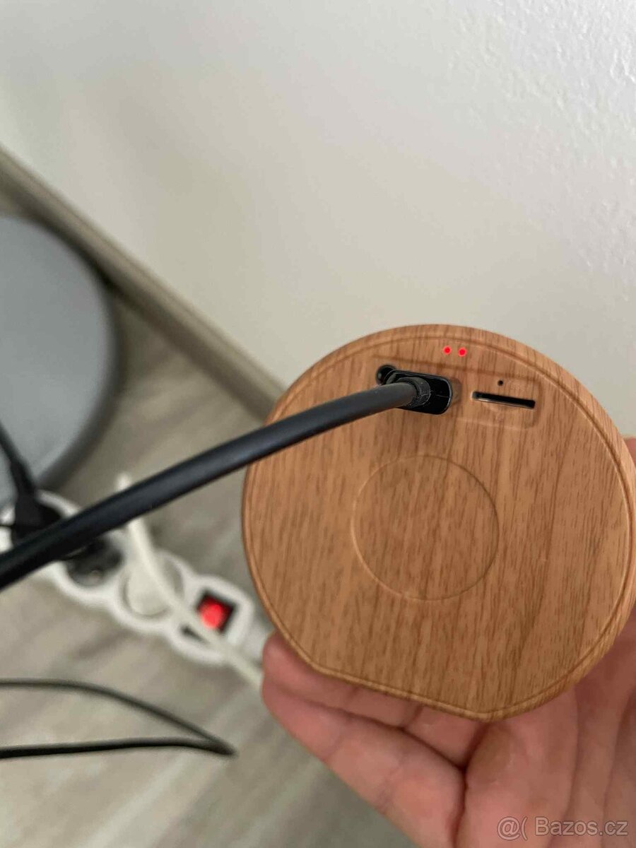 Davidoff Bluetooth reproduktor – dřevěný design, AUX, microS - 5