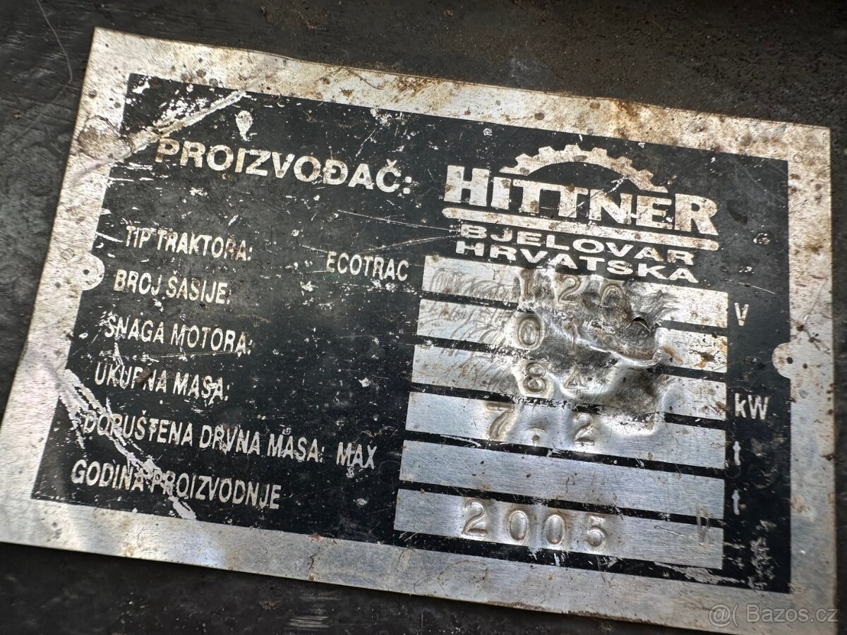 LKT HITTNER ECOTRAC 120 2005 VIN 019 - 5