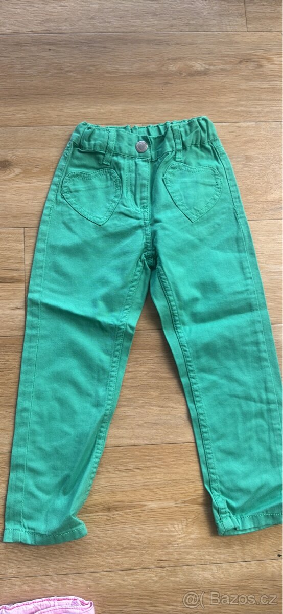 3 x kalhoty, vel. 98/104 - 5