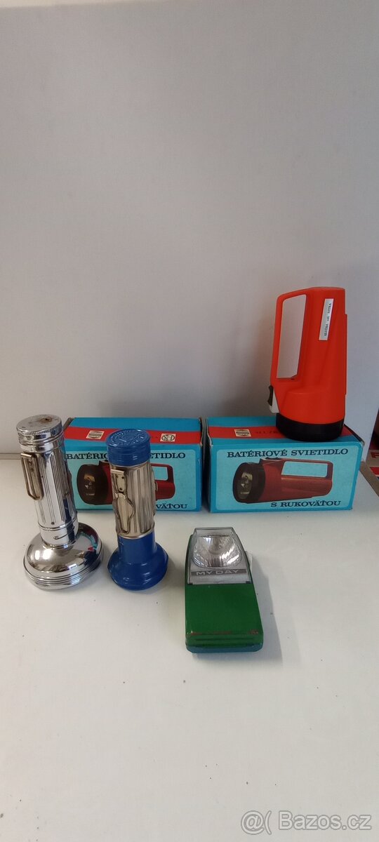 Retro baterky - svitidla - 5