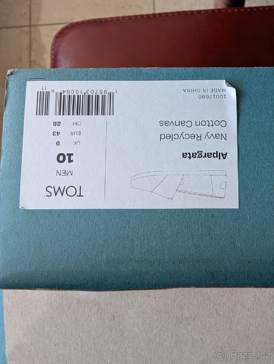 Toms 43 pánský Navy blue - 5