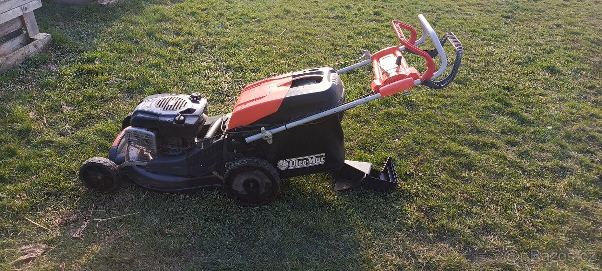 Benzínová sekačka s pojezdem - 5
