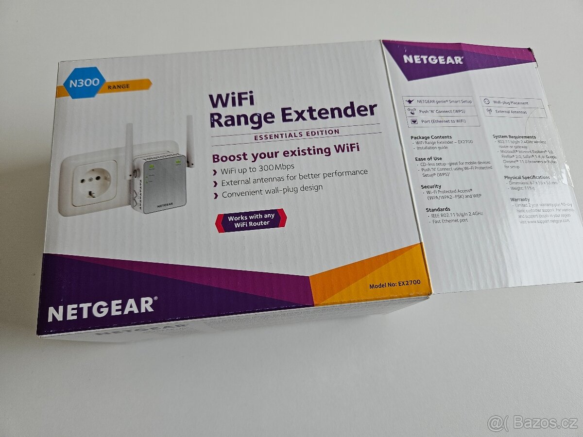 Netgear WiFi Range Extender EX2700 - 5