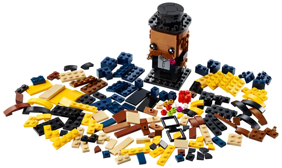 Nové: LEGO 40384 Ženich + LEGO 40383 Nevěsta - 5