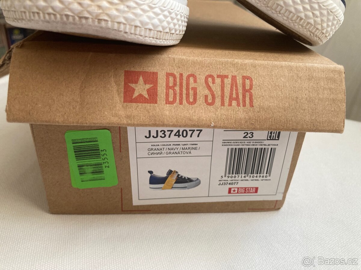 Boticky pro kluka - pláťenky, papučky, ´kroksy ´ - vel. - 5