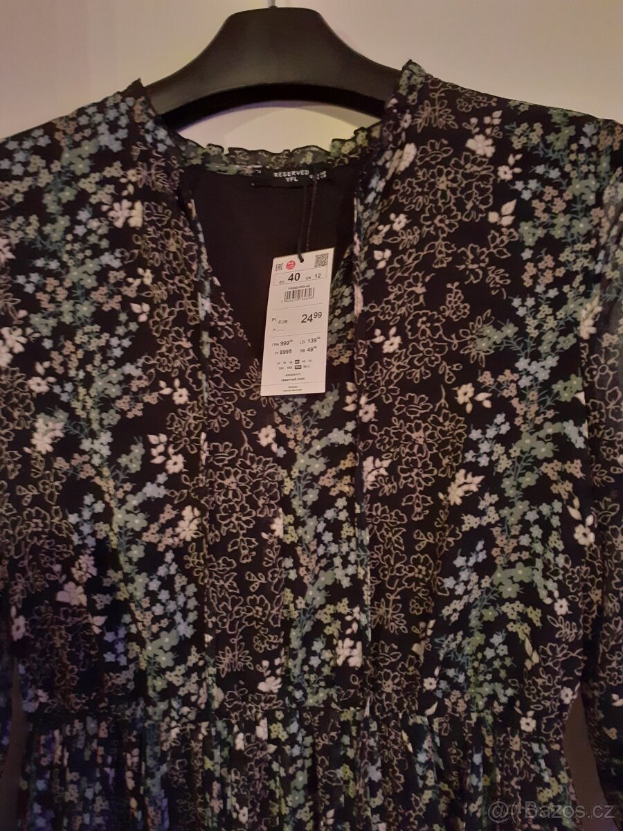 Nové lehké šaty Reserved vel.40 - 5