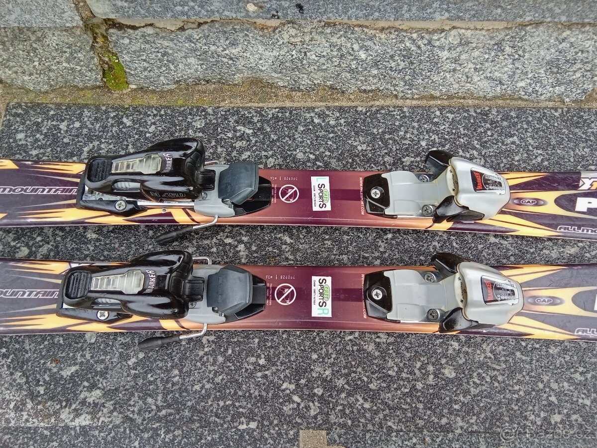 Dětské lyže 90 cm a boty - 5