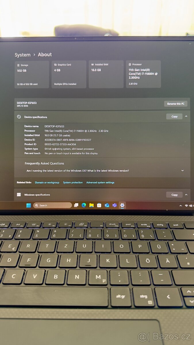 Dell XPS15 - 5