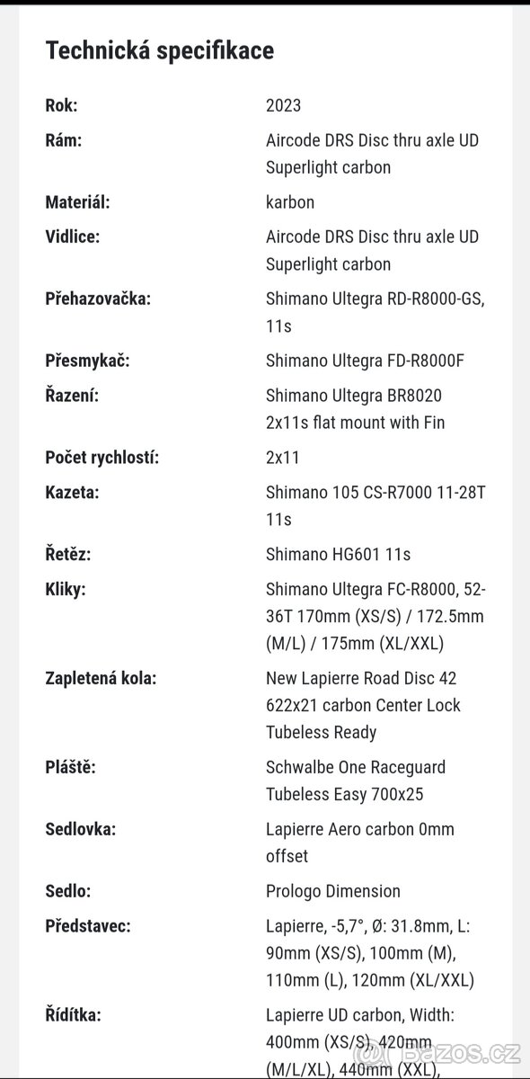 LAPIERRE Aircode DRS 6.0 - 5