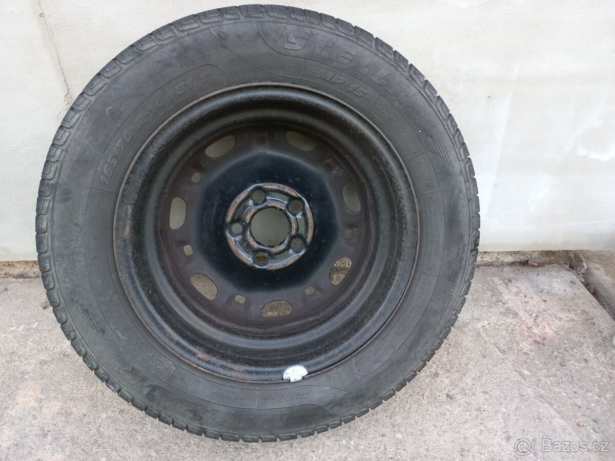 Kolo Fabia I, Fabia II, Roomster 5Jx 14 ET35, 5x100 - 5