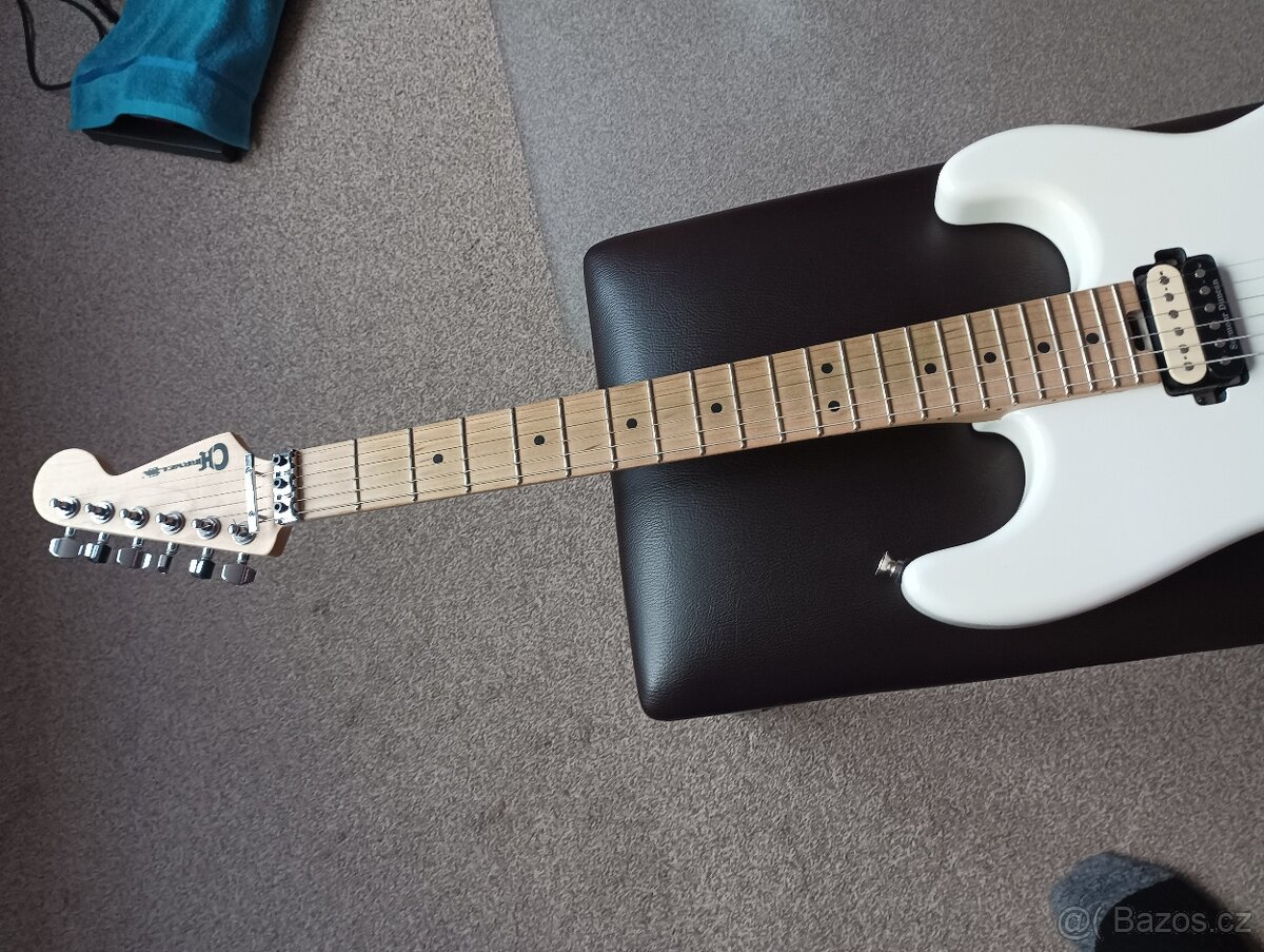 Charvel Pro-Mod San Dimas Style 1 HH FR MN Snow White - 5