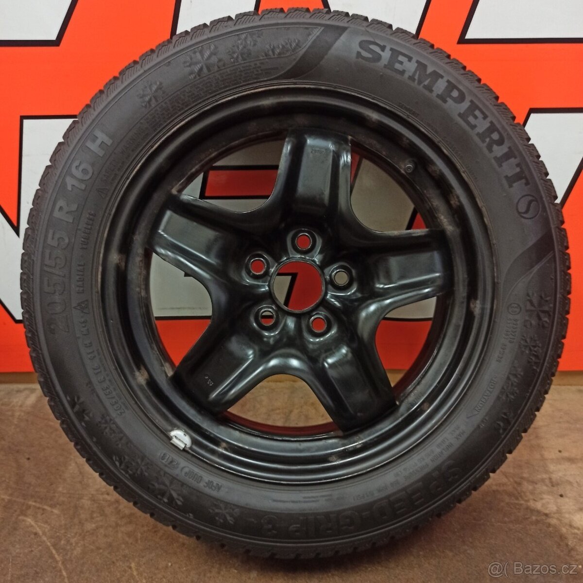 Kola pro Opel Astra K 5x105, zimní pneu 205/55 R16 - 5