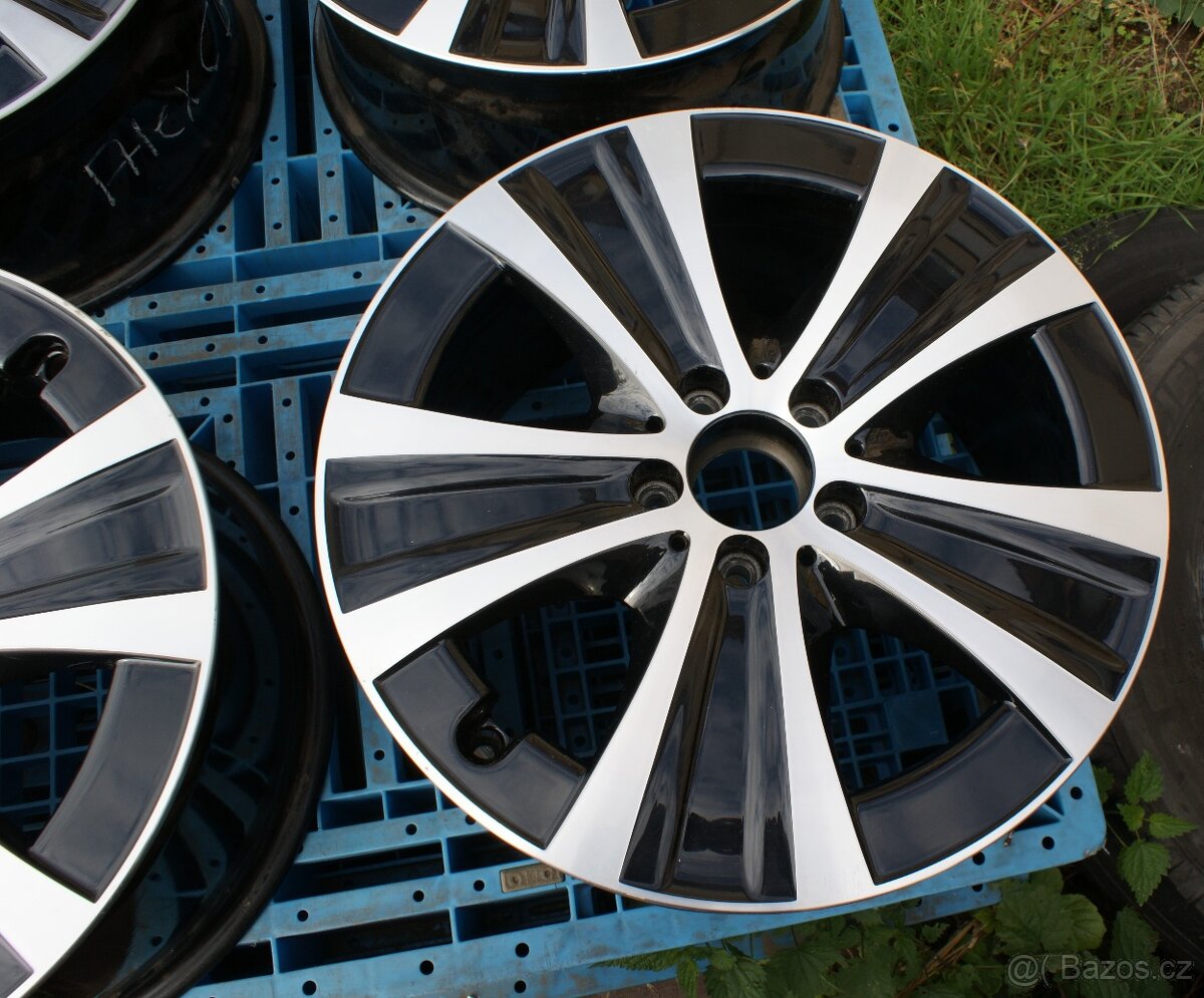 Bicolor paradni original alu Mercedes a VW Seat Skoda R18 - 5