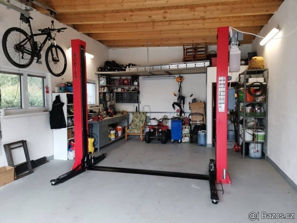 Dvousloupový hydraulický zvedák, zdviž BOR4200E 4200kg,2025 - 5