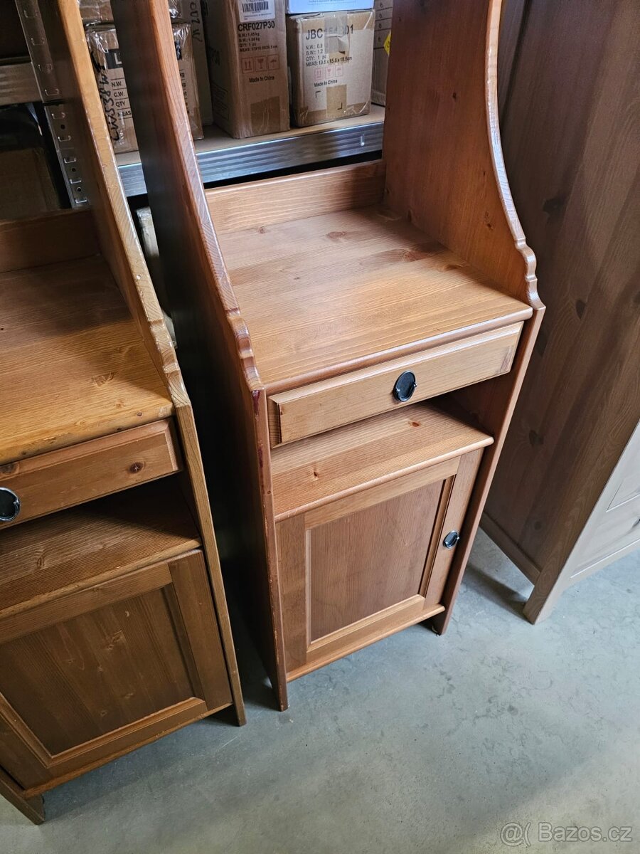 Knihovna - skříňka IKEA LEKSVIK - 5