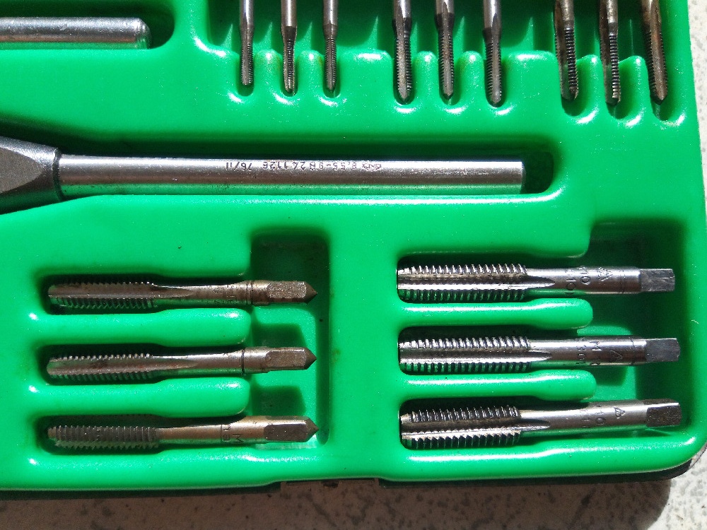 Sada závitníků Narex M1 - stará czechoslovakia - 5