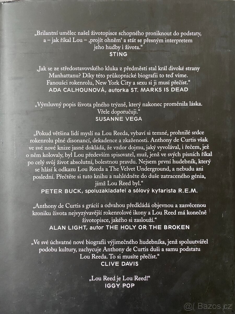 Nová kniha Lou Reed - Život - Anthony DeCurtis - 5