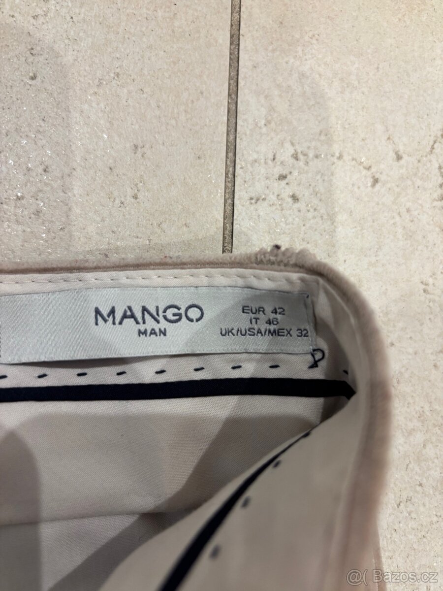 Pánské manšestrové kalhoty, Mango, vel. EUR 42, (UK 32) - 5