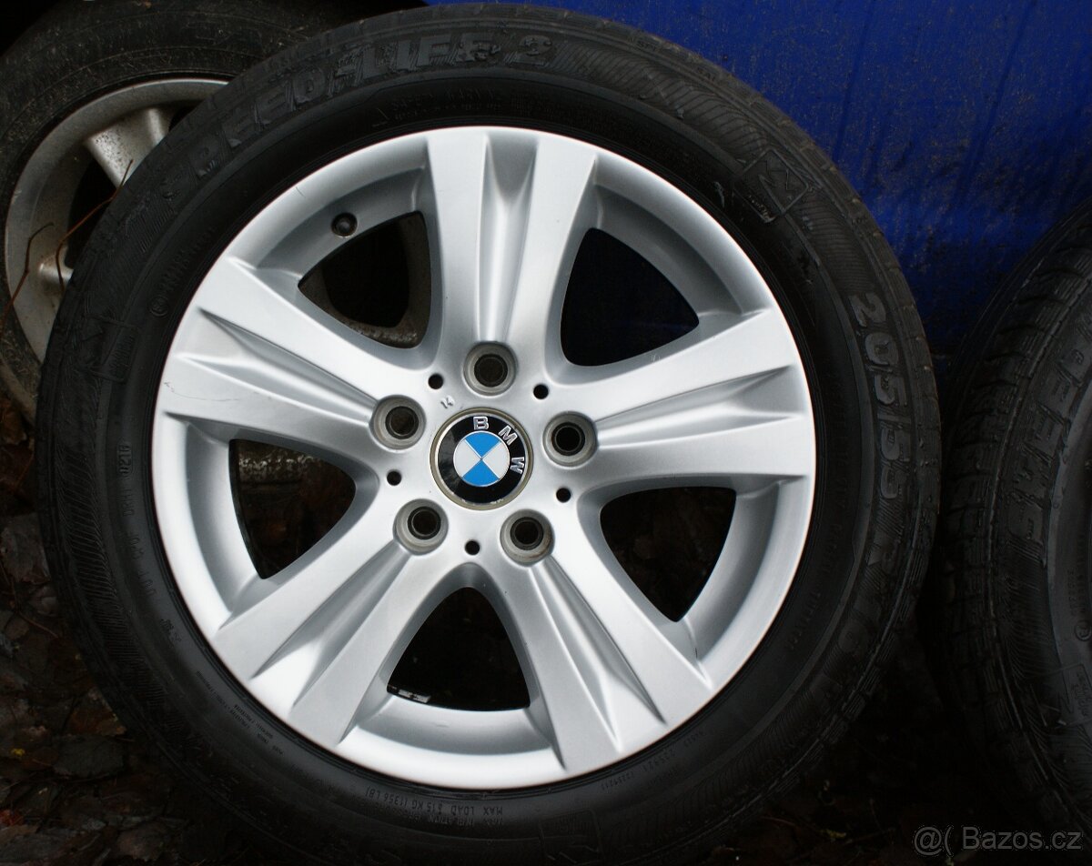 R16 alu kola originál BMW 5x120 případně take T5 T6 Opel - 5