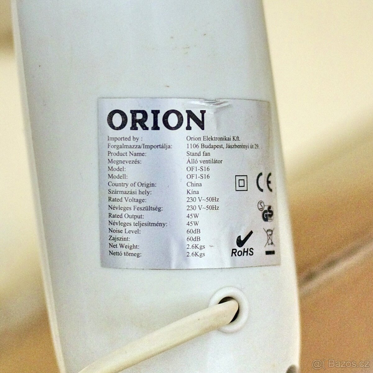 Stojanový ventilátor - 5