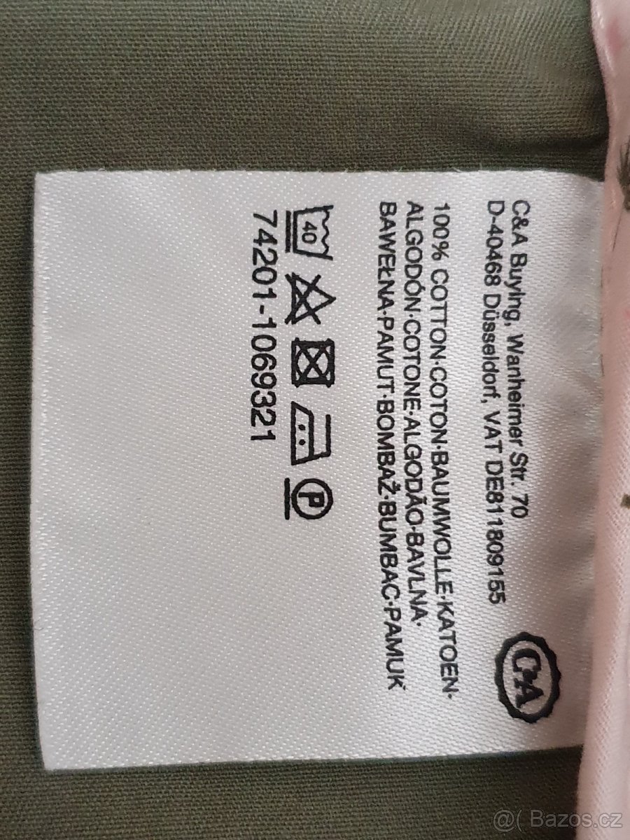 Lehká dívčí bunda zn C&A vel. 116 - 5
