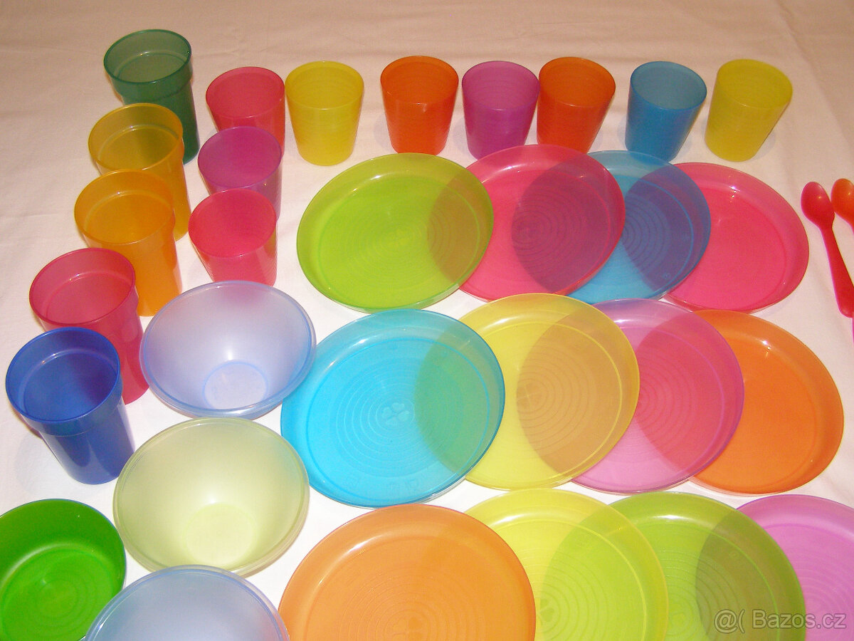Nádobí a příbory plastové - 5