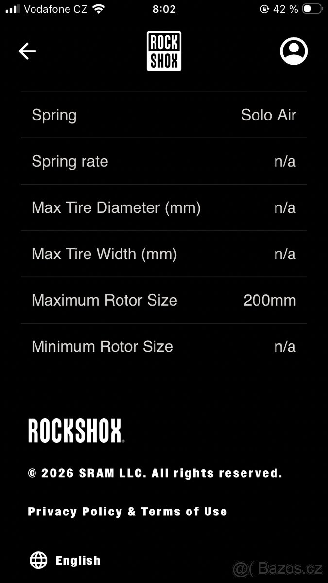 Rockshox SID RLC 100mm 29” - 5