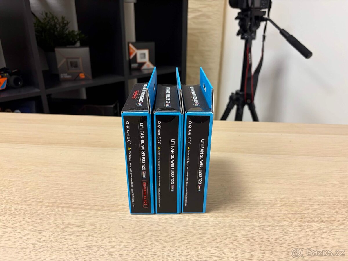 3x Lian Li Unif Fan SL Wireless 120 - 5