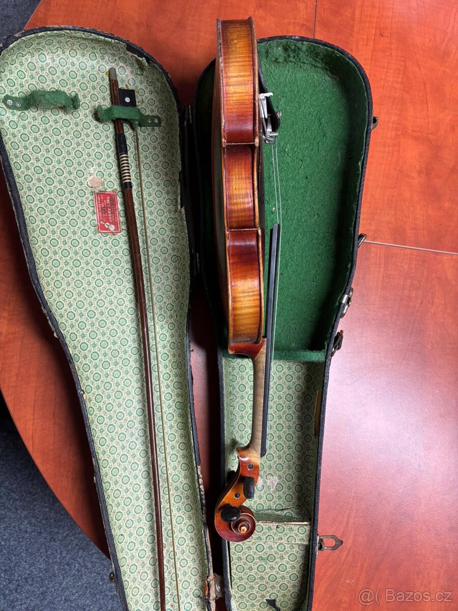 Staré housle Josef Lidl - 5