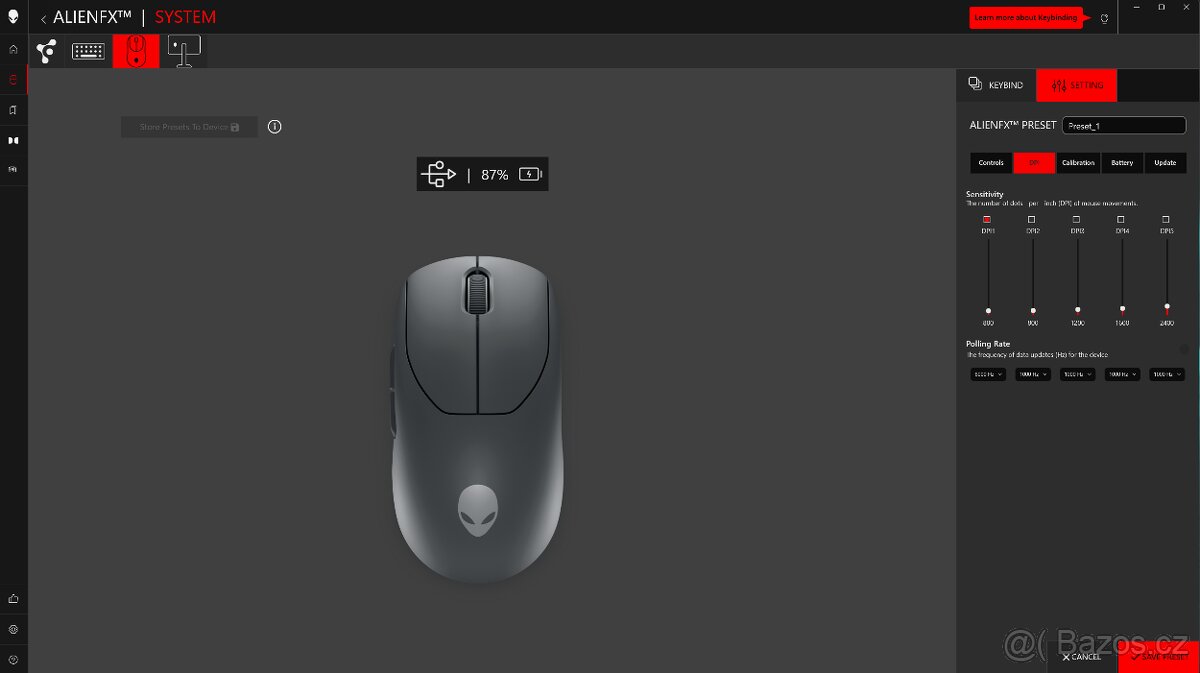 Dell Alienware Pro Black - Záruka - 5