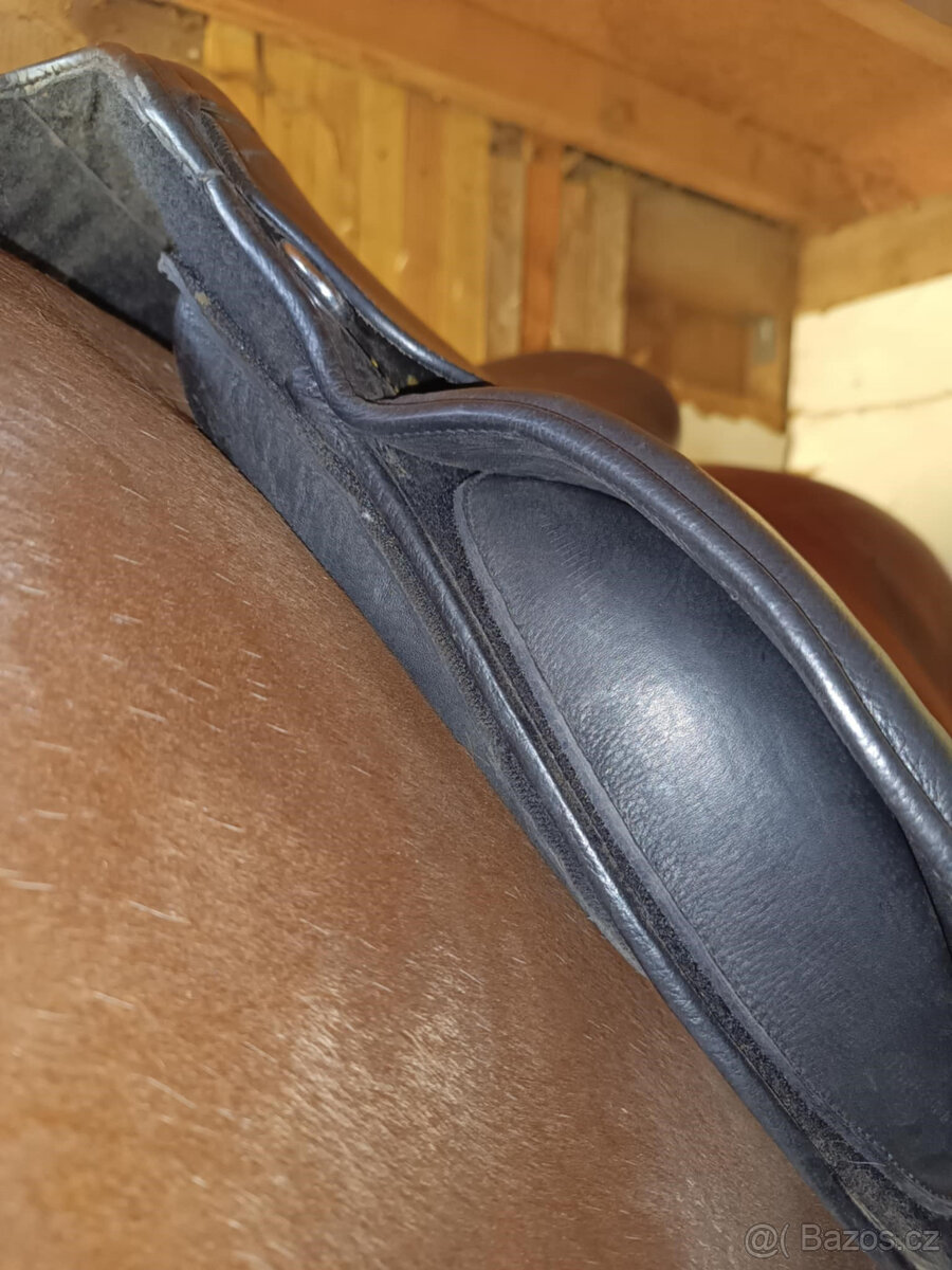 Drezurní sedlo s koženou kostrou 16.5-17posedlí - 5