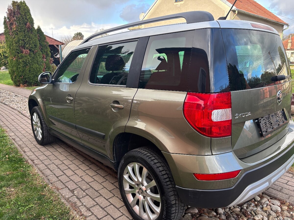 Predám ŠKODA YETI 4x4 2,0tdi manuál - 5
