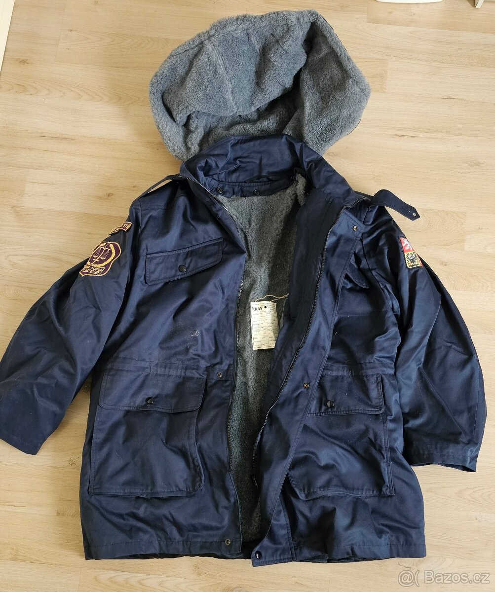 Zimní kabát Vězeňská služba - vel. 53 - 5
