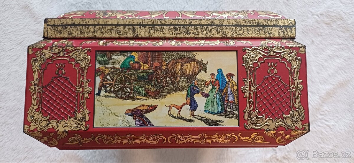 Stará plechová dóza Schmidt - 5