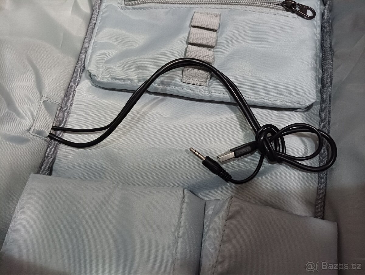 Bezpečnostní SMART batoh s USB konektorem - 5