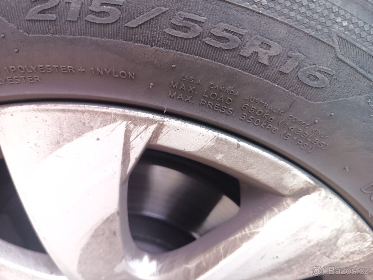 ALU disky a zimní pneu - 5