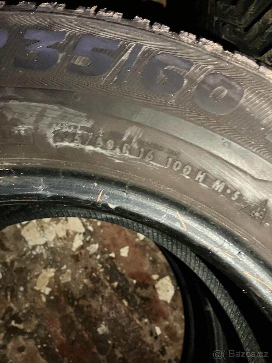2ks zimní SEMPERIT MASTER-GRIP 2 235/60R16 - 5