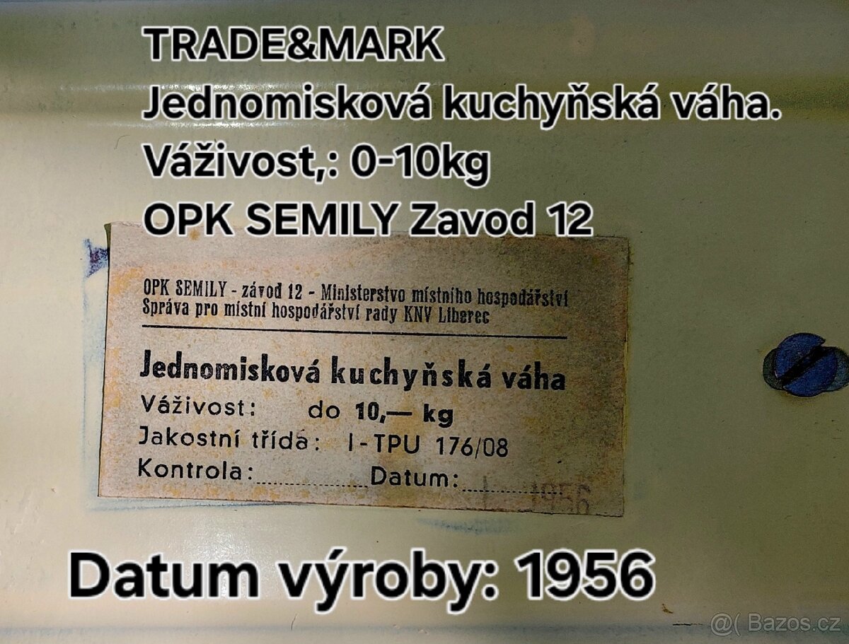 Kuchyňska váha DTRADE & MARK 1956 - 5