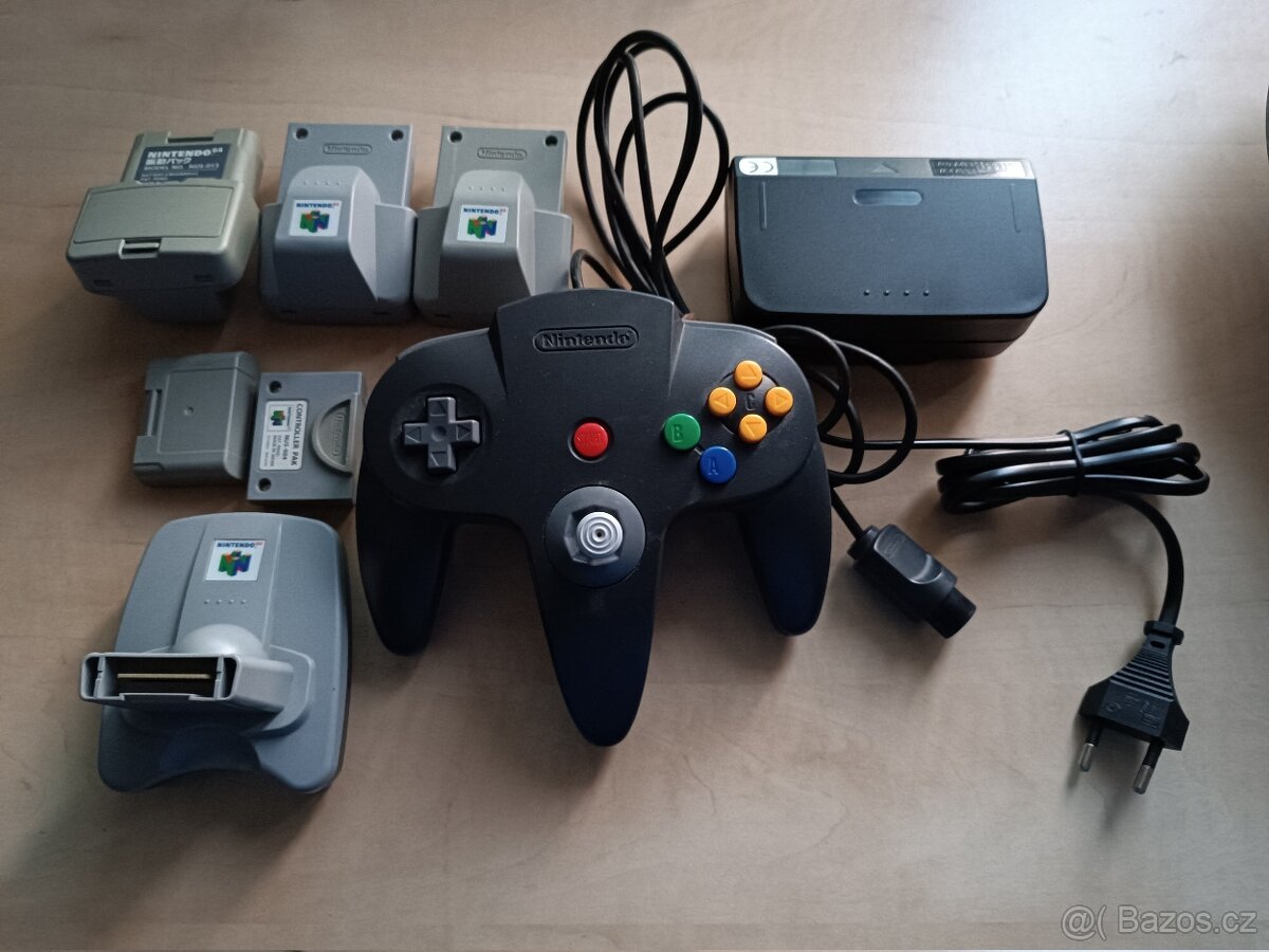 Nintendo 64 HDMI výstup, hry 9ks + príslušenstvo - 5