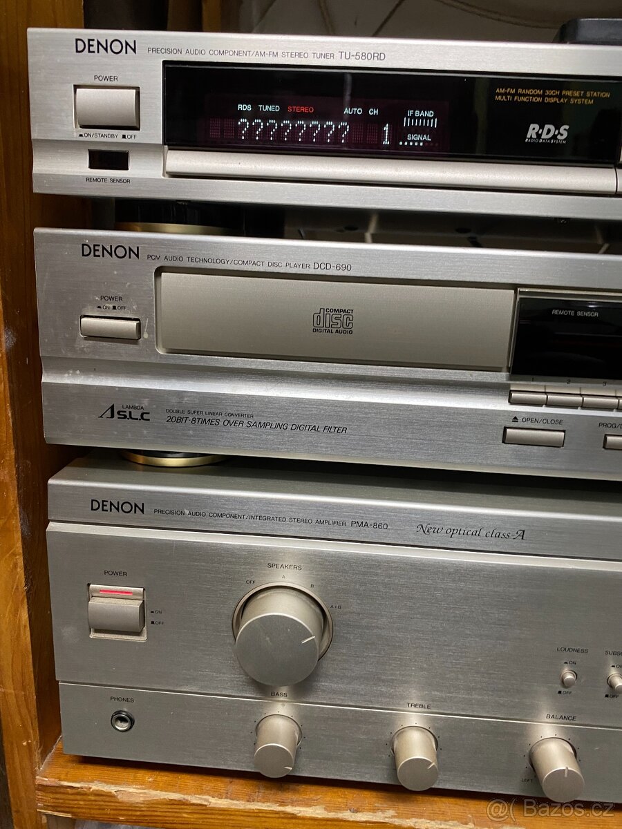 DENON HI-FI KOMPLET - PMA-860, DCD-690, TU-580 RD - 5