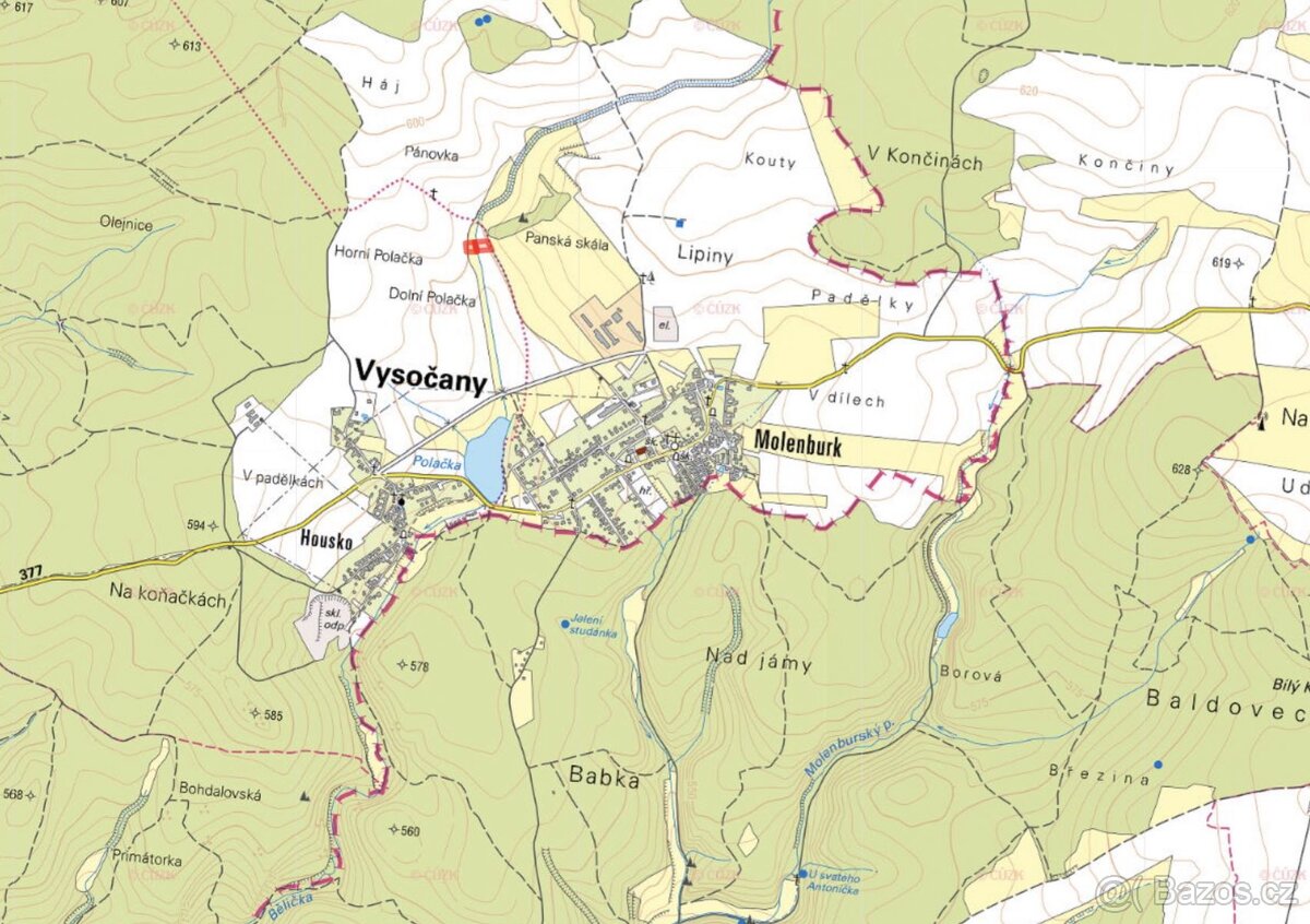 Zemědělská půda, prodej, Ostrov u Macochy, Blansko - 5