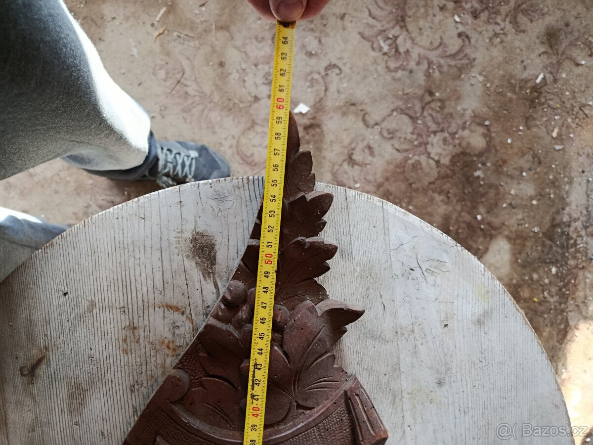 Starožitná dřevěná řezba - 5