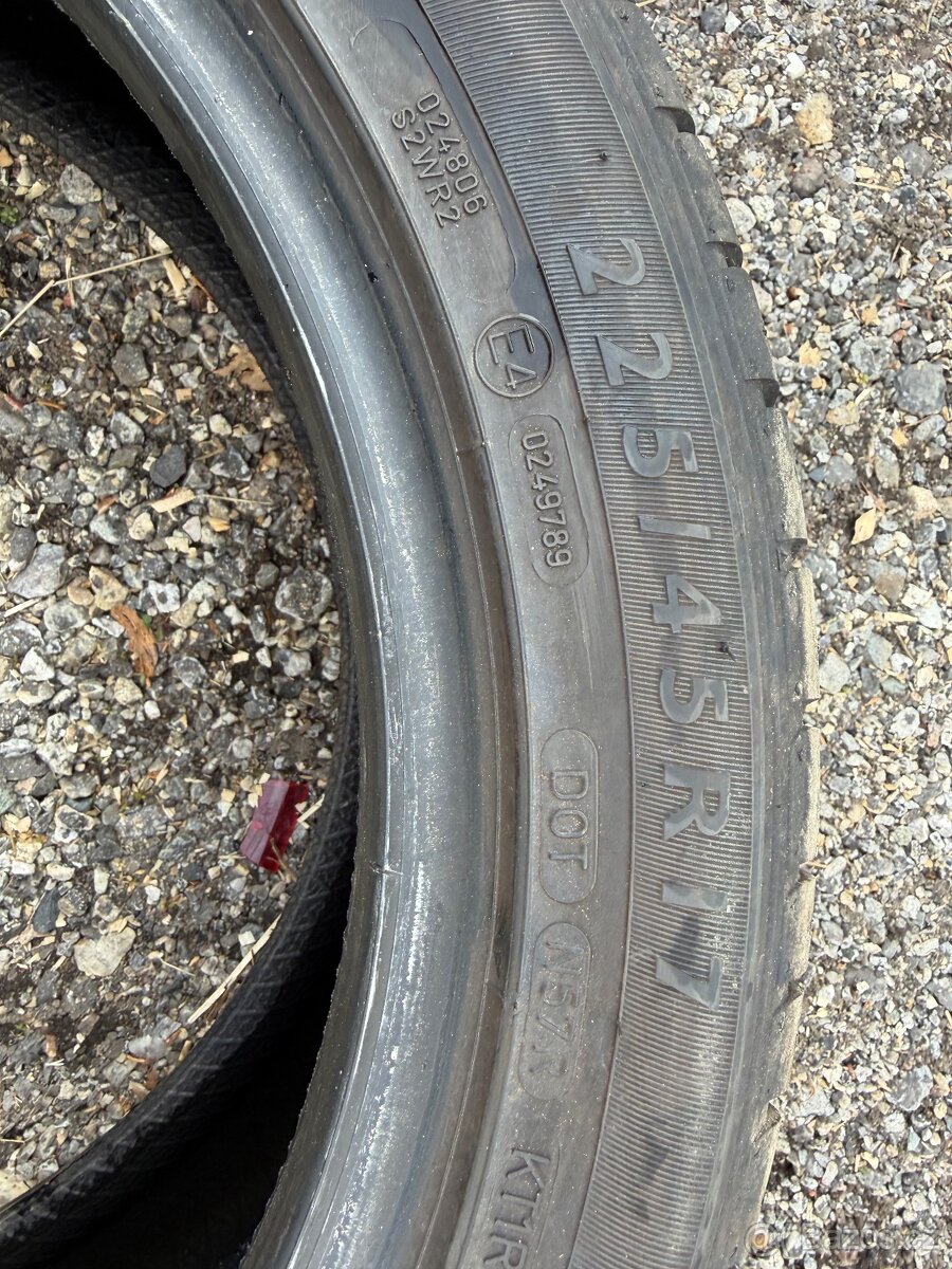 Letní pneumatiky 225/45R17 Dunlop - 5