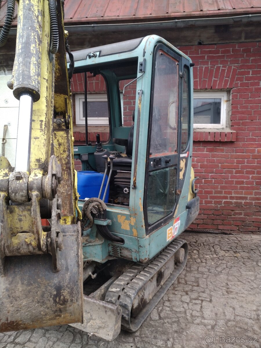 Minibagr Amman Yanmar B17-2 váha 1430kg - 5