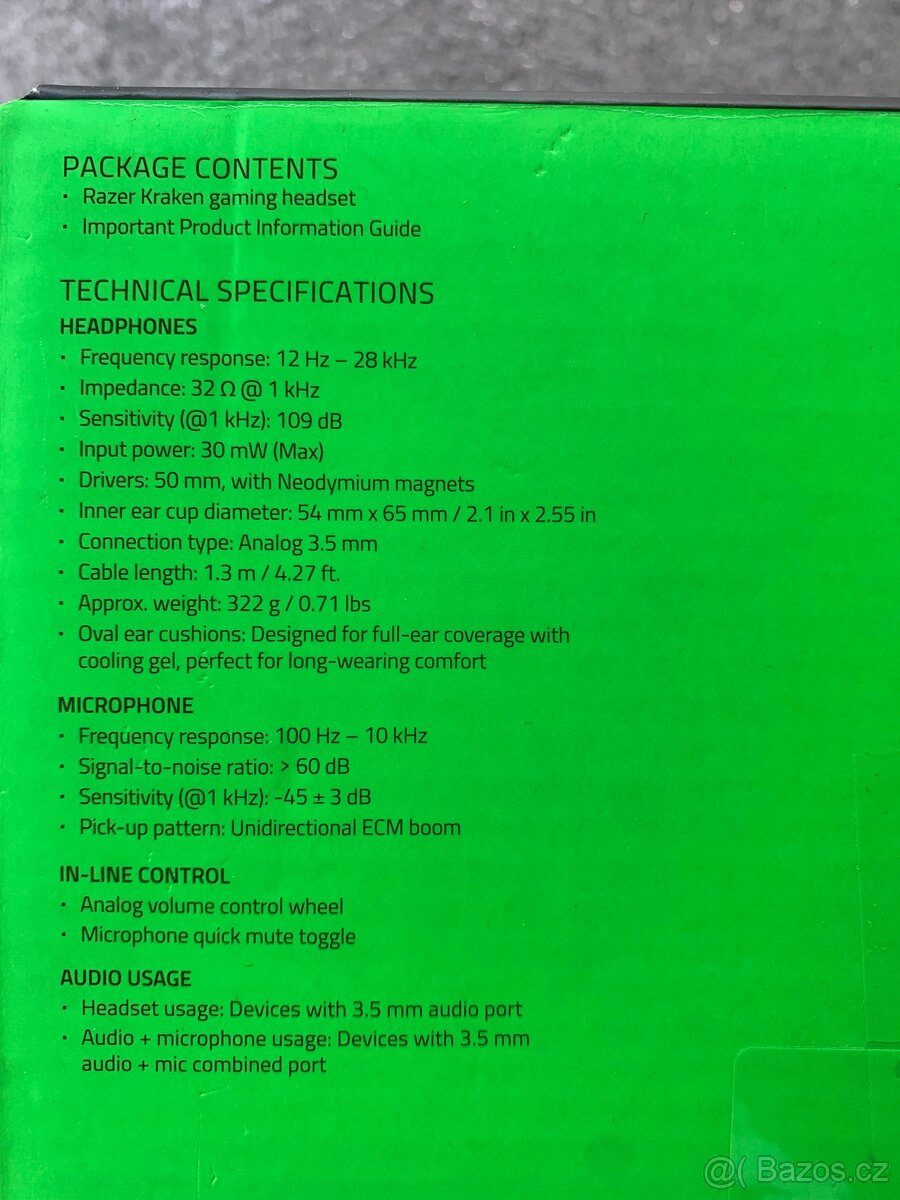 Sluchátka Razer Kraken - 5