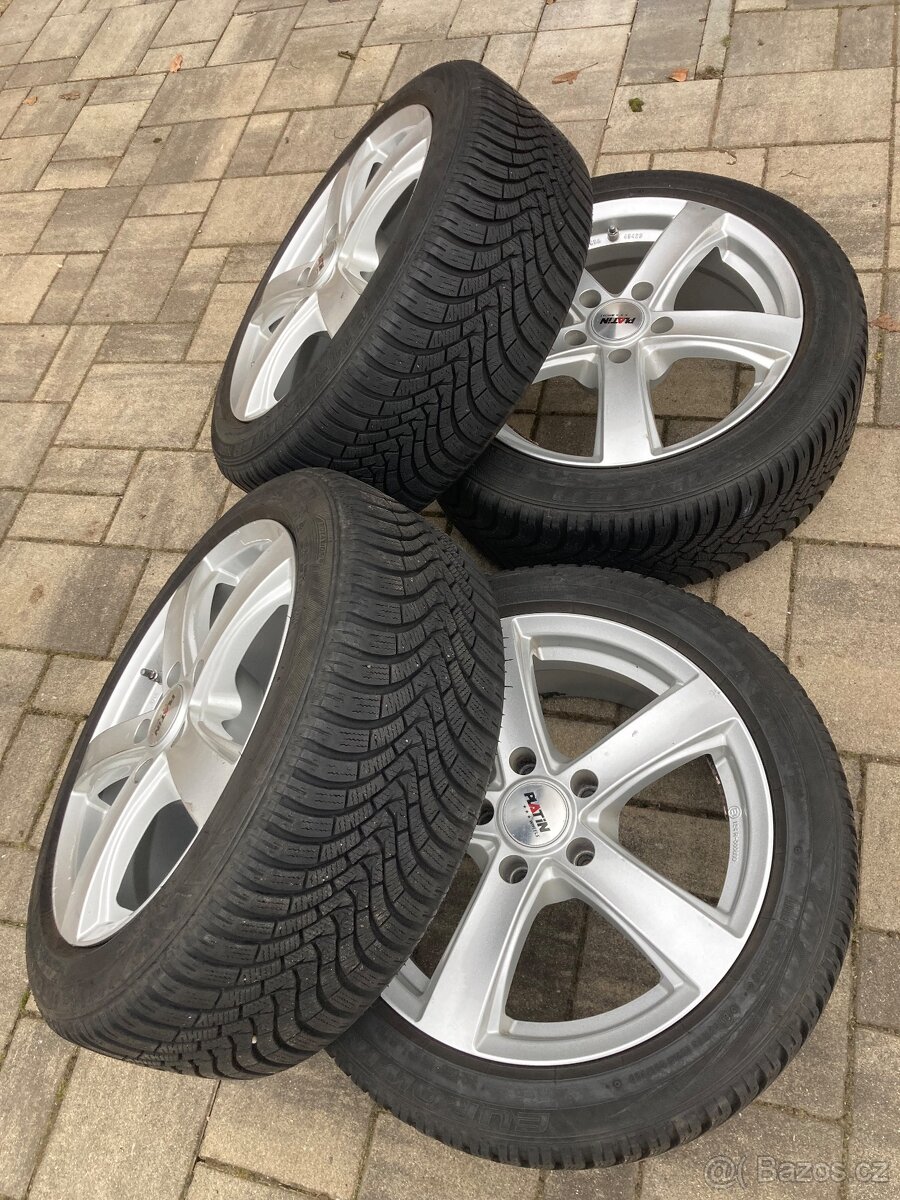 Atraktivní zimní alu sada Bmw, Volkswagen T5, T6, 5x120, R17 - 5