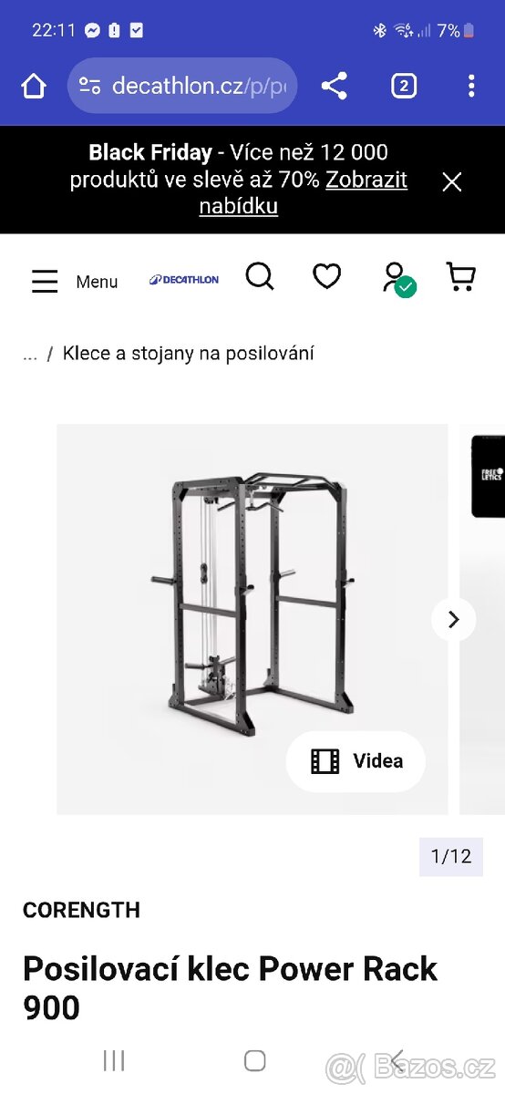 Posilovací sestava s multifunkční klecí - 5