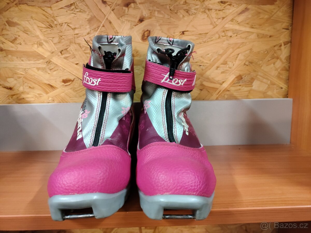 Boty na běžky ALPINA PINK na NNN vel. 37, 23,5cm - 5