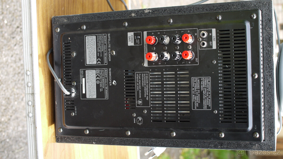 Reproduktory 5.1 + Aktivní subwoofer k domácímu kinu Sony - 5