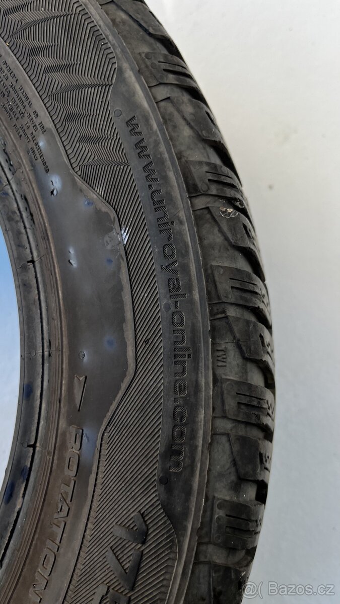 4x - zimní pneu - 175/65 R15 84T - UNIROYAL - 6mm - 5